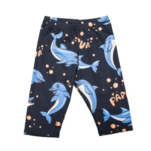 Spodenki kąpielowe Delfin granatowy UPF 50+ Mullido