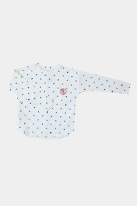 Koszulka z długim rękawem Love biała 038 Booso