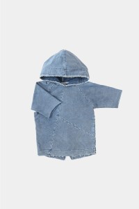 Bluza z krótkim rękawem i kapturem Indygo 105 Booso