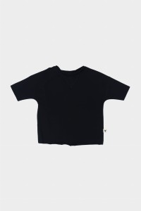 Koszulka bawełniana z krótkim rękawem czarna Cycling 16 Booso