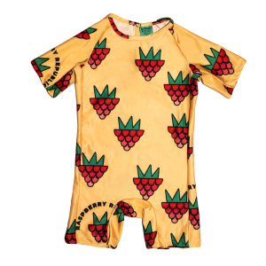 Strój kąpielowy UV50+ jednoczęściowy Raspberry Love żółty Raspberry Republic