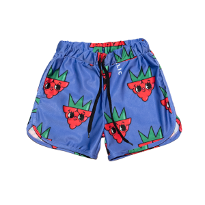 Szorty kąpielowe UV50+ Raspberry Love purpurowe Raspberry Republic