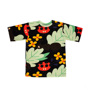 Koszulka kąpielowa Anthill czarna UV 50+ Raspberry Republic