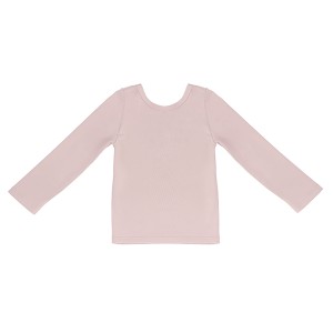 BLUZKA BAWEŁNIANA Z DEKOLTEM NA PLECACH- BRUDNY RÓŻ MANUFAKTURA FALBANEK