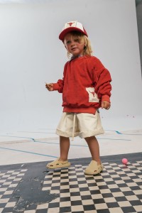 Szorty jeansowe ivory białe 230 Booso