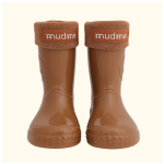 Ocieplacze do kaloszy karmelowe caramel cookie Mudme 