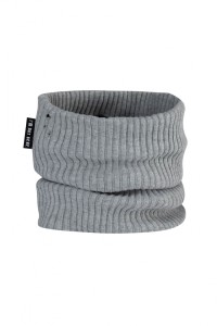 Komin bawełniany gruby prążek I know i'm a kid szara I'm not bebe