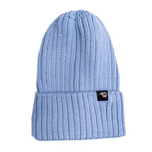 Czapka merino niebieska Mulesing Free Mullido