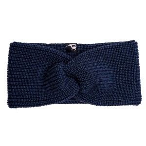 Opaska merino granatowa Mullido