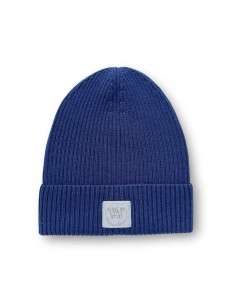 Czapka 100% wełny merino granatowa Strojmisie