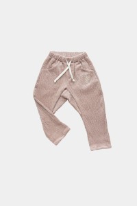 Spodnie sztruksowe różowe 204 Booso