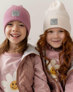 Czapka 100% wełny merino różowa Strojmisie