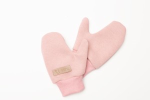 Rękawiczki bawełniane z jednym palcem różowe Tuss