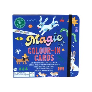 Magiczne karty wodne - kolorowanki Zwierzaki Floss&Rock