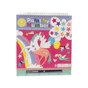 Kolorowanka po numerach 10 obrazków Kraina Fantazji Floss&Rock