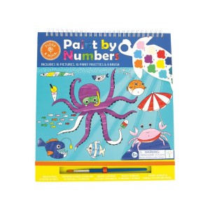 Kolorowanka po numerach 10 obrazków Ocean Floss&Rock