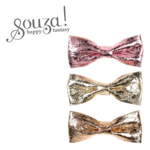 Spinka do włosów Xandi metaliczne kokardki 3 szt. Souza