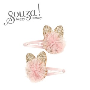 Spinka do włosów Suzan brokatowe kotki 2 szt. Souza