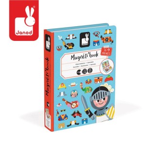 Magnetyczna układanka Kostiumy chłopiec Magnetibook Janod