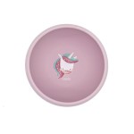 Miska silikonowa z przyssawką Jednorożec fioletowy Sassi