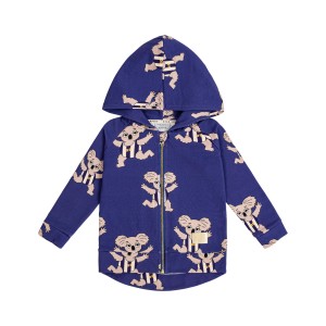 Bluza zapinana z kapturem Koala niebieska Dear Sophie