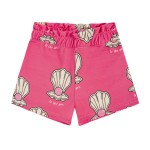 Spodenki bawełniane paperbag muszelki różowe Dear Sophie