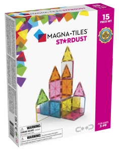 Klocki magnetyczne Sturdust 15 elementów Magna-Tiles