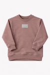 Bluza bawełniana oversize pudrowy róż Tuss