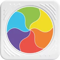 Sensoryczny kwadrat PlayTab tęczowe kółeczko Fat Brain Toy Co.