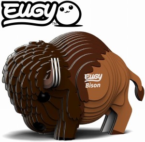 Eko układanka 3D Bizon Eugy