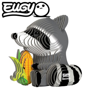 Eko układanka 3D Szop Pracz Eugy