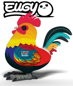Eko układanka 3D Kogut Eugy