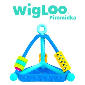 Zabawka sensoryczna piramidka Wigloo Moby