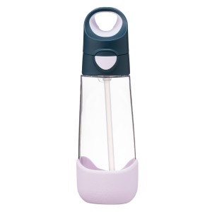 Butelka tritanowa na wodę ze słomką 600 ml Indygo Rose B.Box