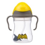 Bidon z obciążoną słomką 240 ml 6m+ Batman B. Box 