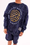 Bluza bawełniana Star Navy Mar granatowa Hey Popinjay