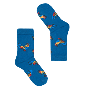 Skarpetki bawełniane Francja Koguty Faves