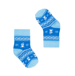 Skarpetki bawełniane świąteczne Finlandia Mikołaje rozmiary 14-25 Faves