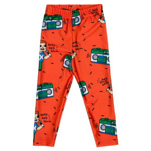 Leginsy funkcyjne poliestrowe Klocki Raspberry Republic