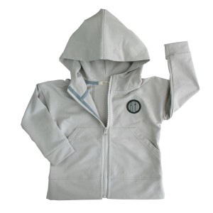 Bluza bawełniana zapinana z kapturem Stone Rosie&Lou 