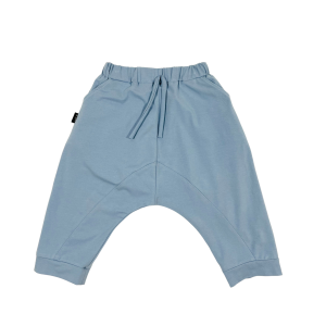 Spodenki bawełniane haremki jasnoniebieskie Piudime