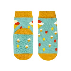 Skarpetki bawełniane antypoślizgowe Lody Włochy Faves