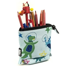 Piórnik składany Kosmiczne Dinozaury Shellbag