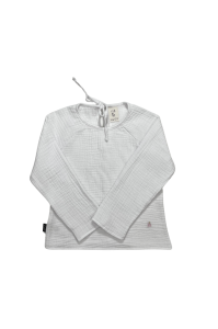 Muślinowa bawełniana bluzka biała Piudime