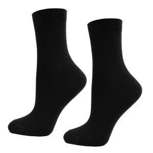 Skarpetki bawełniane czarne Krebo