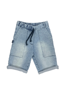 Krótkie spodenki jeansowe niebieskie Piudime