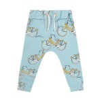 Spodnie bawełniane rower niebieskie Dear Sophie