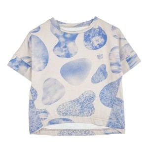 Koszulka bawełniana spots niebieska Strojmisie