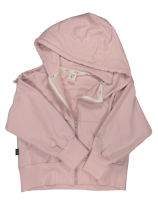 Bluza zapinana z kapturem różowa Piudime