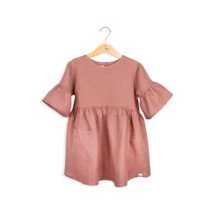 Sukienka lniana Rose Nimbou x Nola&Frank